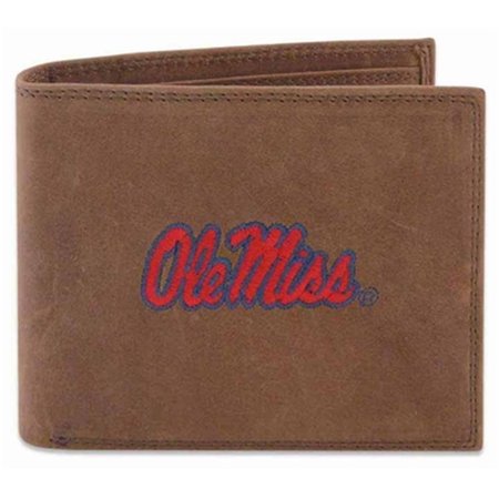 ZEPPELINPRODUCTS ZeppelinProducts UMS-IWE1-CRZH-LBR OLE Miss Passcase Embroidered Leather Wallet UMS-IWE1-CRZH-LBR